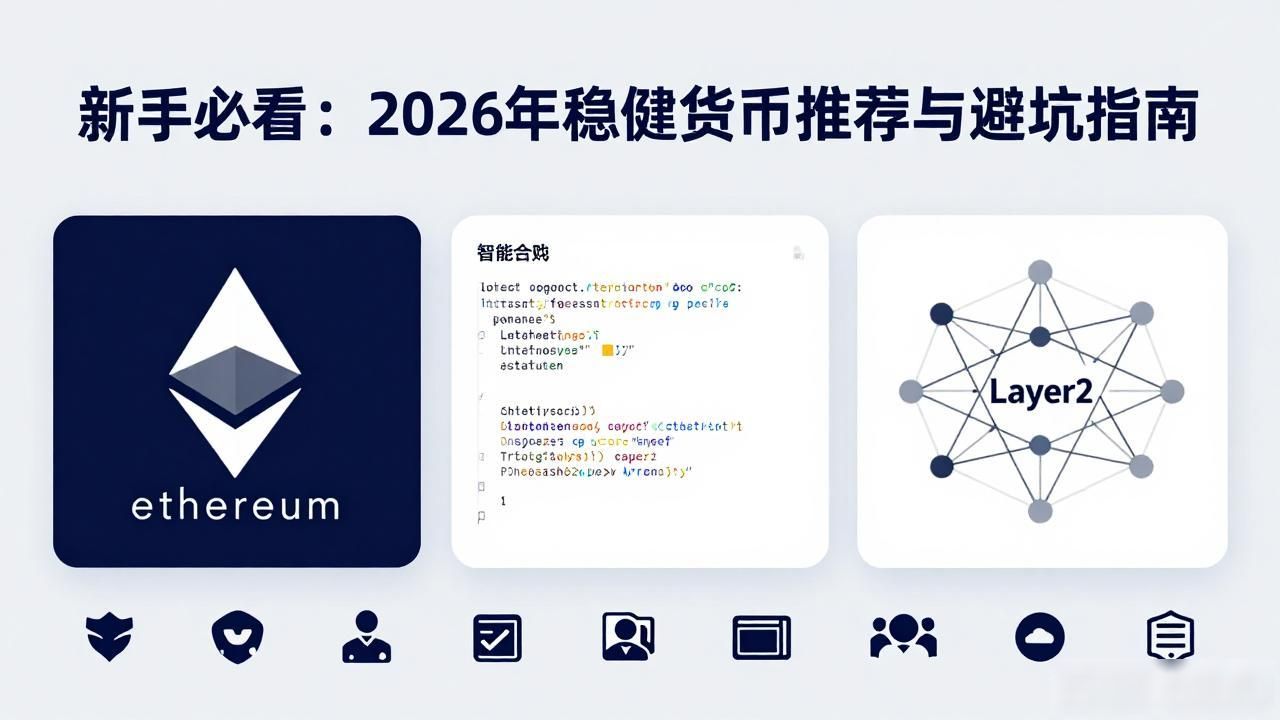 新手必看：2026年稳健数字货币推荐与避坑指南