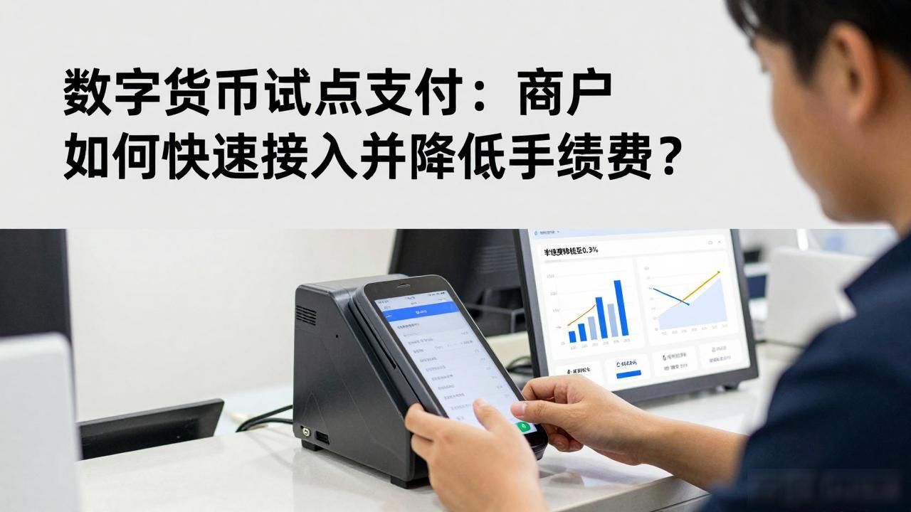 数字货币试点支付：商户如何快速接入并降低手续费？