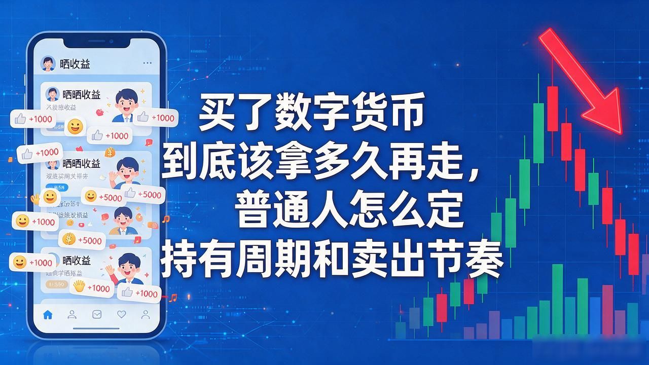 买了数字货币到底该拿多久再走，普通人怎么定持有周期和卖出节奏