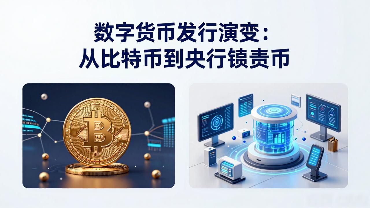 数字货币发行演变：从比特币到央行数字货币
