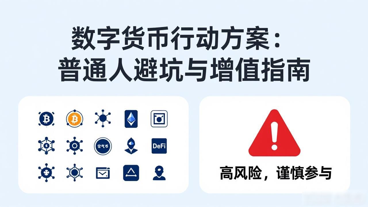 数字货币行动方案：普通人避坑与增值指南