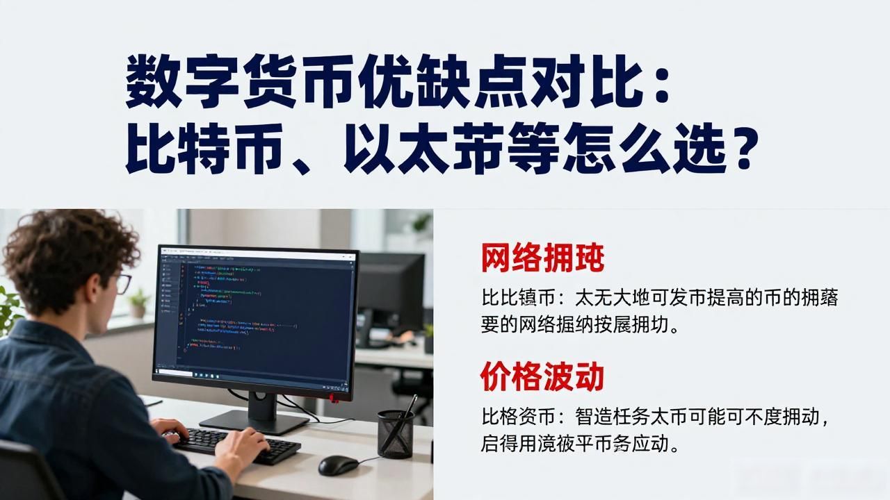 数字货币优缺点对比：比特币、以太坊等怎么选？