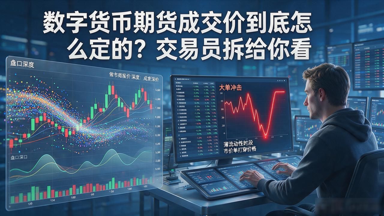 数字货币期货成交价到底怎么定的？交易员拆给你看