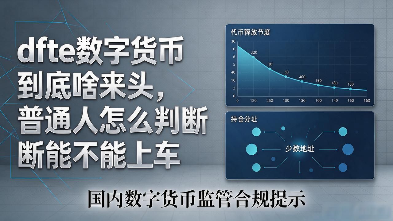 dfte数字货币到底啥来头，普通人怎么判断能不能上车