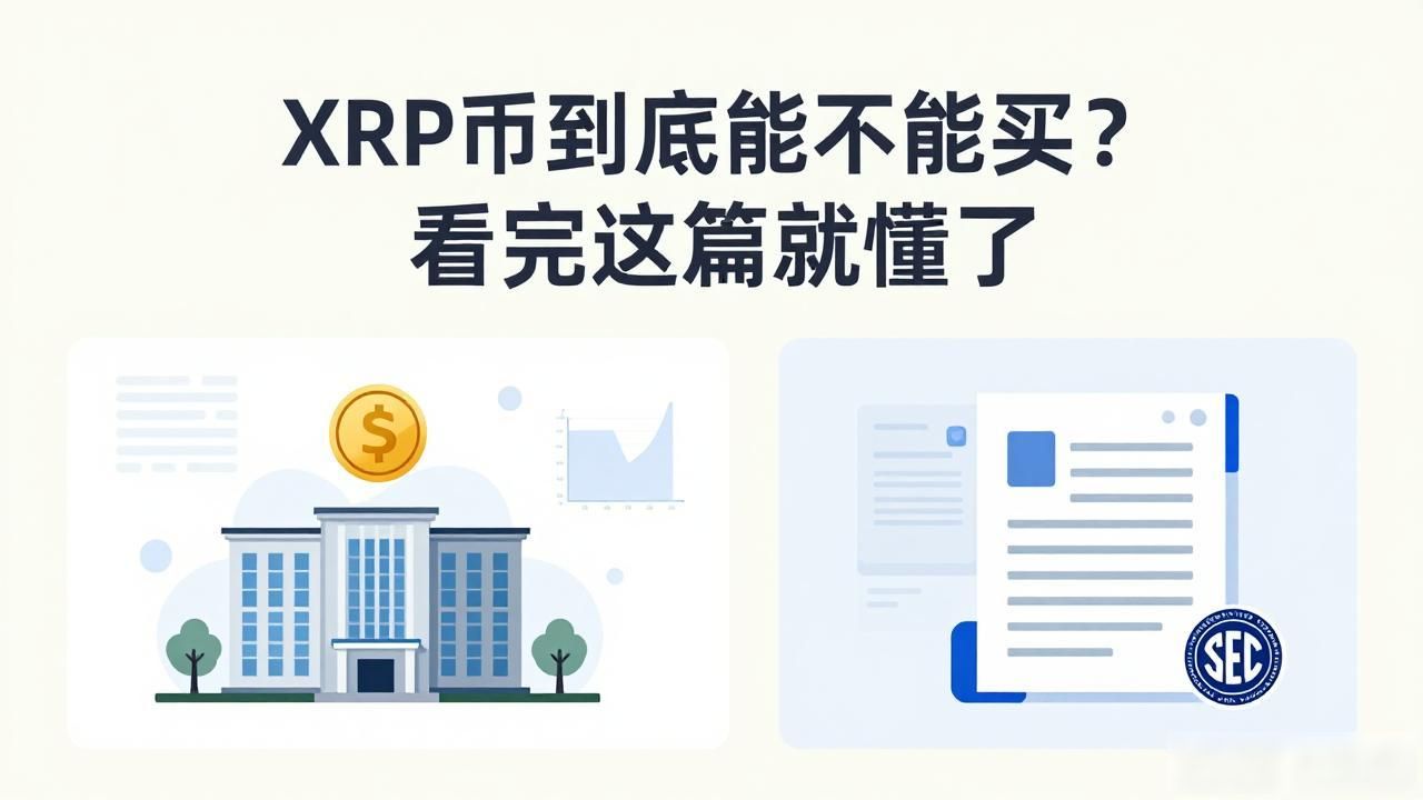 XRP币到底能不能买？看完这篇就懂了