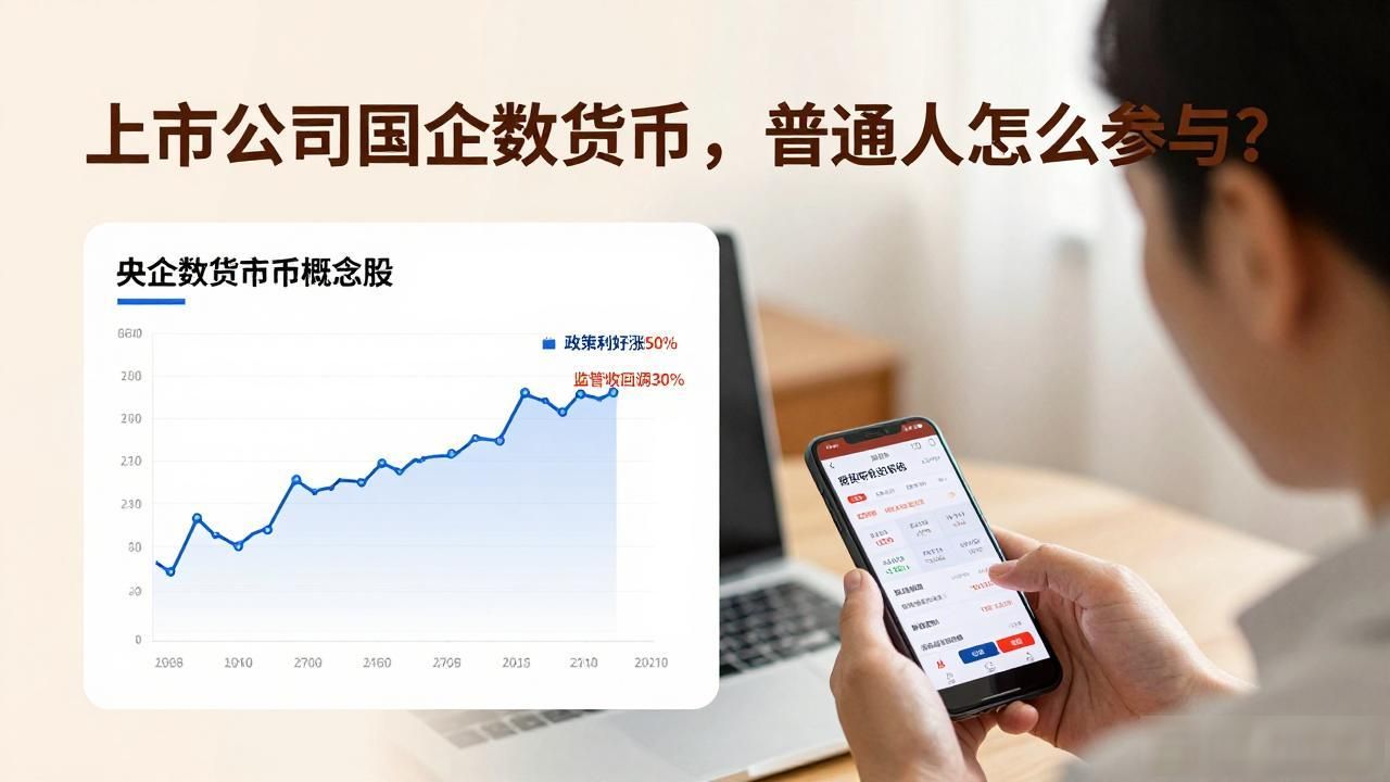 上市公司国企数字货币，普通人怎么参与？