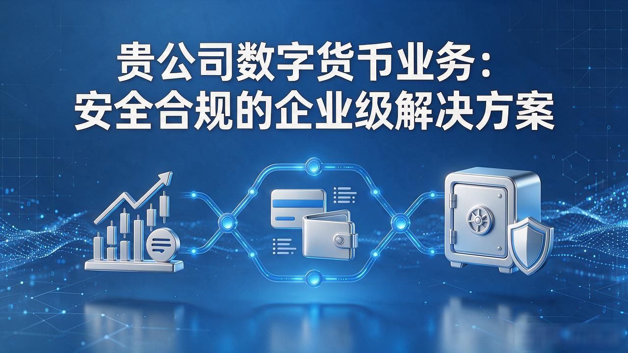 贵公司数字货币业务：安全合规的企业级解决方案