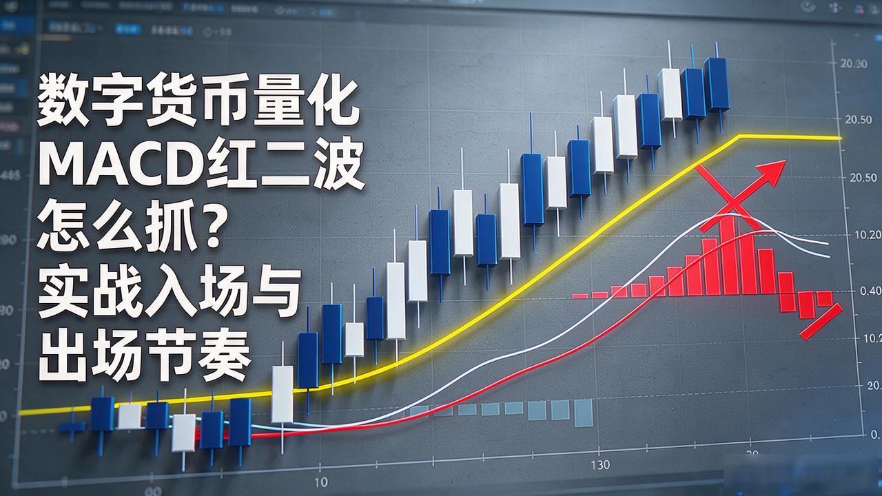 数字货币量化MACD红二波怎么抓？实战入场与出场节奏