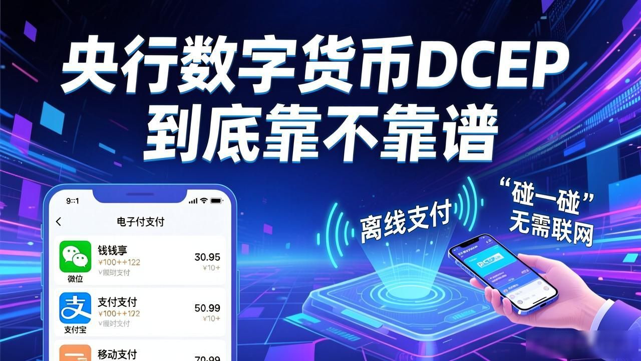 央行数字货币DCEP到底靠不靠谱