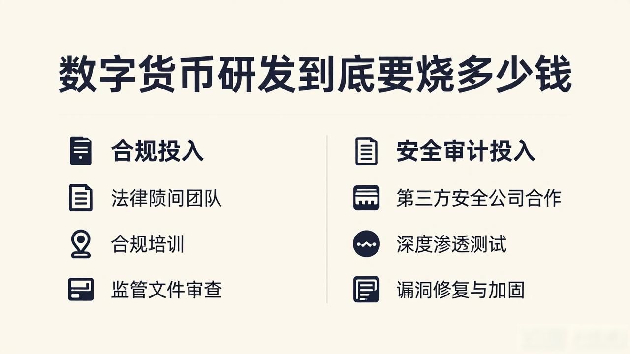 数字货币研发到底要烧多少钱