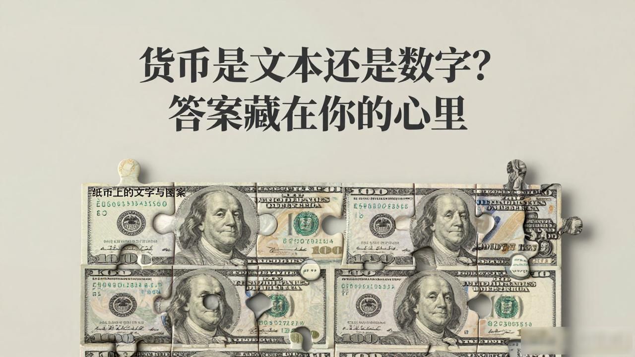 货币是文本还是数字？答案藏在你的心里
