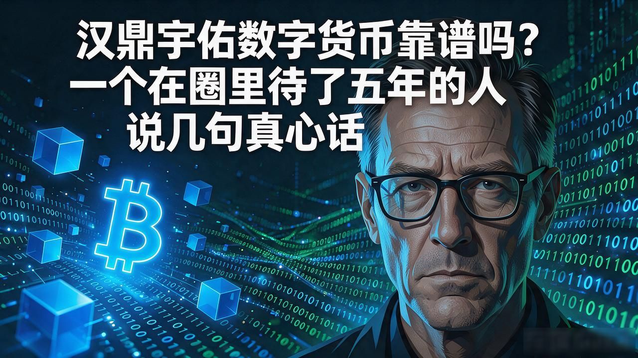 汉鼎宇佑数字货币靠谱吗？一个在圈里待了五年的人说几句真心话