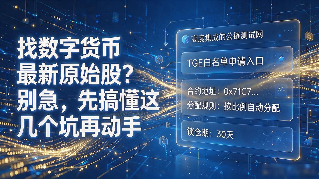 数字货币原始股骗局真相_数字货币最新原始股_如何识别IDO预售风险