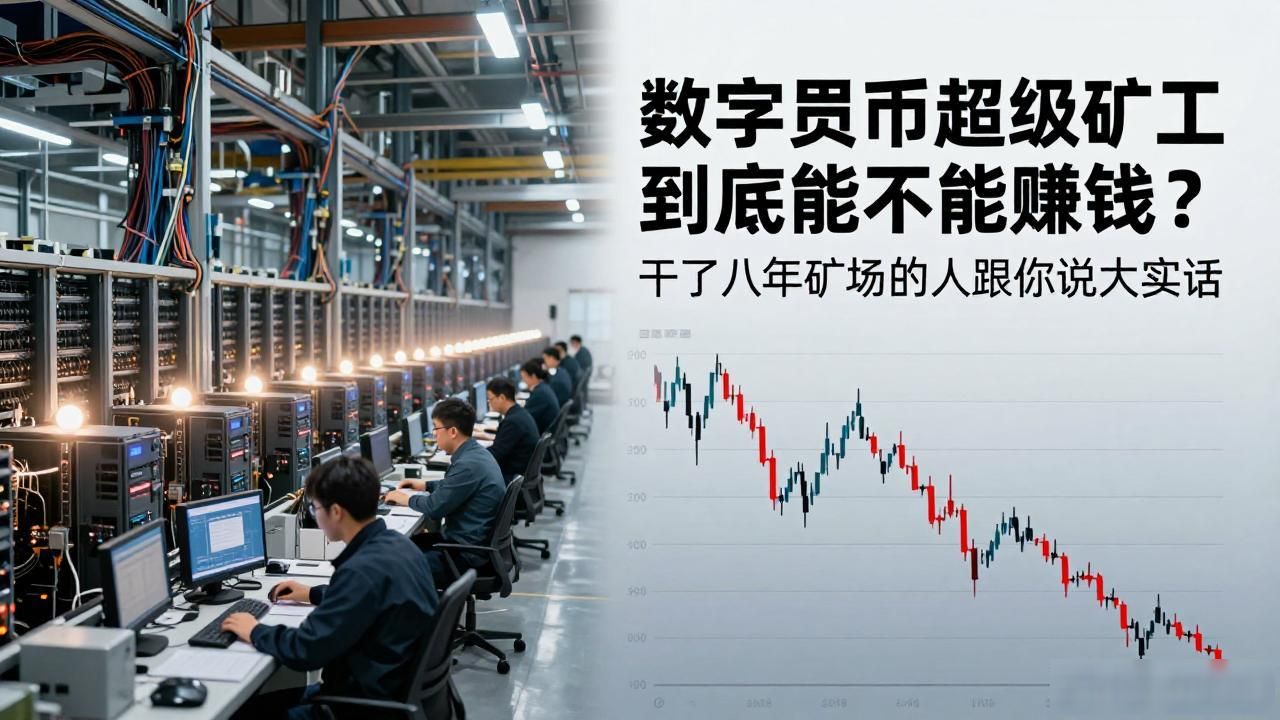 数字货币超级矿工到底能不能赚钱？干了八年矿场的人跟你说大实话