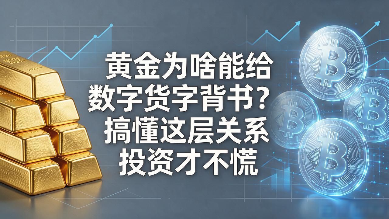 黄金为啥能给数字货币背书？搞懂这层关系投资才不慌