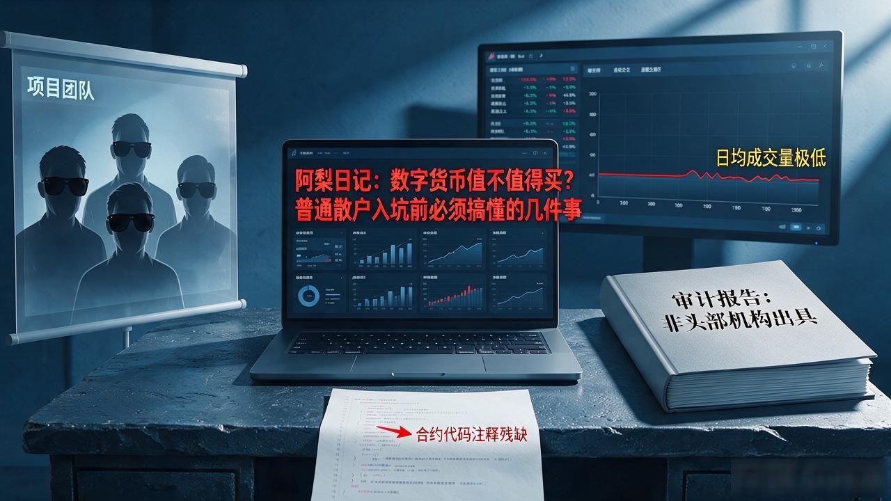 阿梨日记数字货币值不值得买？普通散户入坑前必须搞懂的几件事