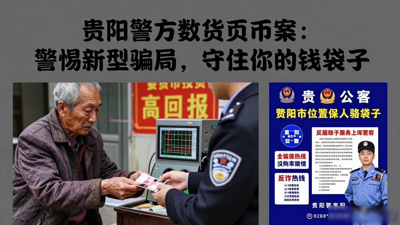 贵阳警方数字货币案：警惕新型骗局，守住你的钱袋子
