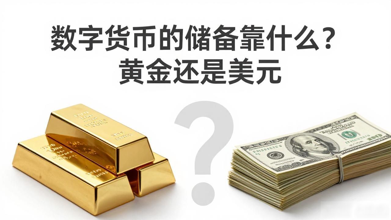 数字货币的储备靠什么？黄金还是美元