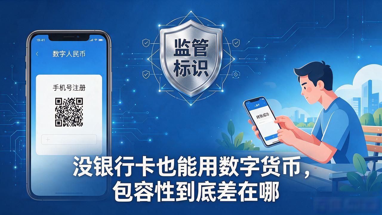 没银行卡也能用数字货币，包容性到底差在哪