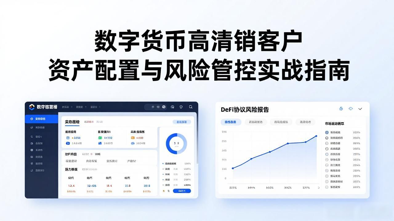 数字货币高净值客户 资产配置与风险管控实战指南