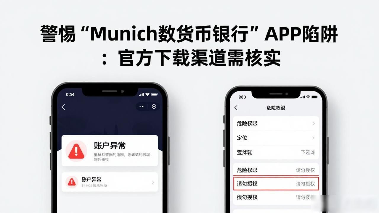 警惕“Munich数字货币银行”APP陷阱：官方下载渠道需核实
