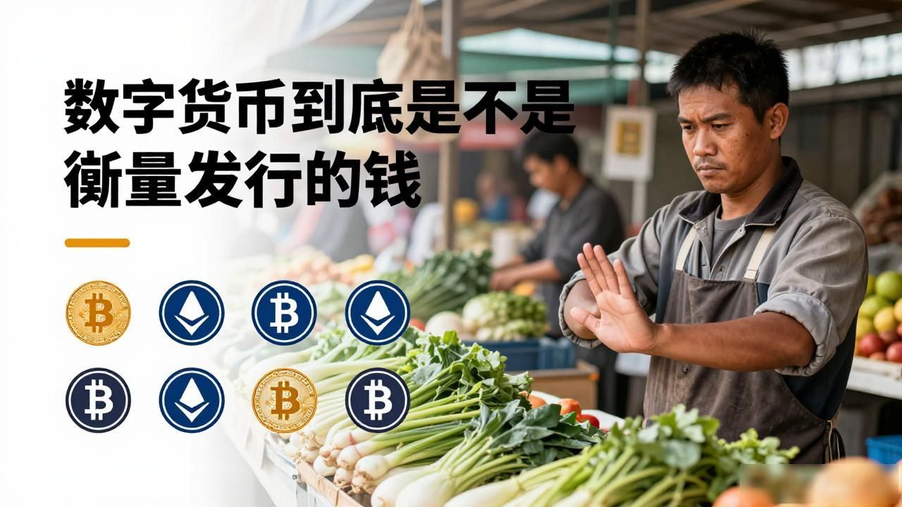 数字货币到底是不是衡量发行的钱
