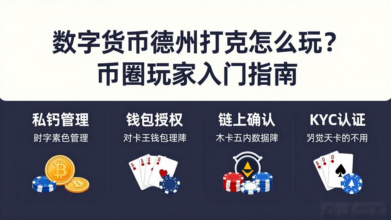 数字货币德州扑克怎么玩？币圈玩家入门指南