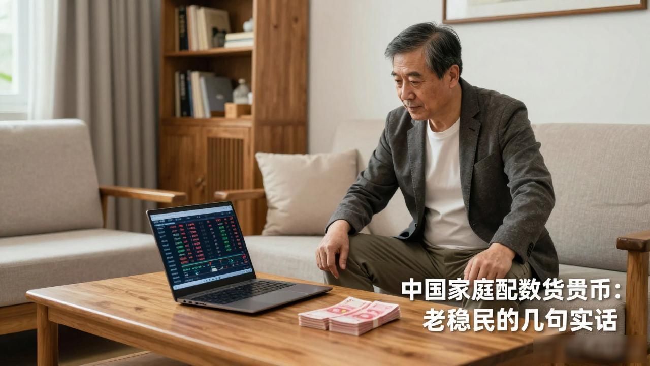 中国家庭配数字货币：老股民的几句实话